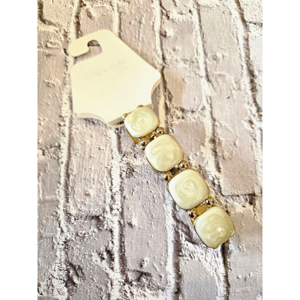 COLORS brand neutral White Gold Bracelet